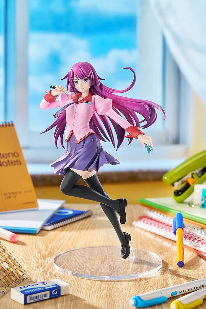 Monogatari Series Pop Up Parade PVC Statue Hitagi Senjyogahara L Size 23 cm P068340
