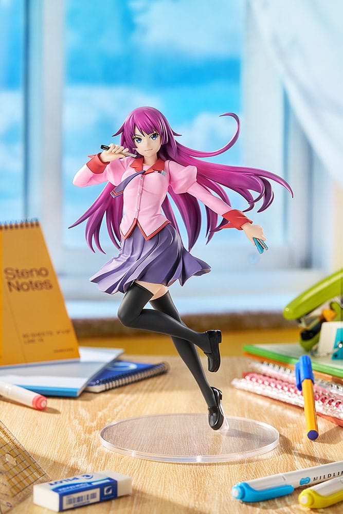 Monogatari Series Pop Up Parade PVC Statue Hitagi Senjyogahara L Size 23 cm P068340