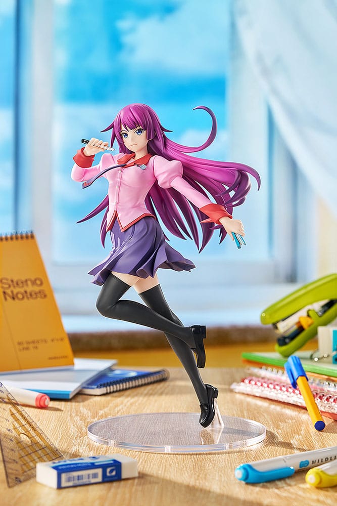 Monogatari Series Pop Up Parade PVC Statue Hitagi Senjyogahara L Size 23 cm P068340