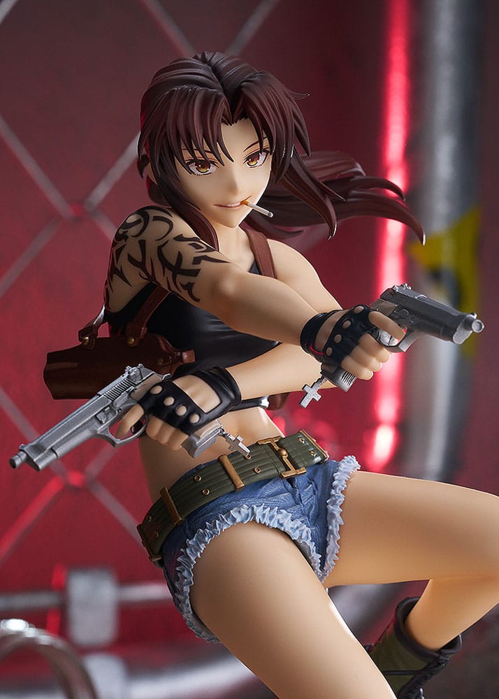 Black Lagoon Pop Up Parade PVC Statue Revy L Size 21 cm P042839