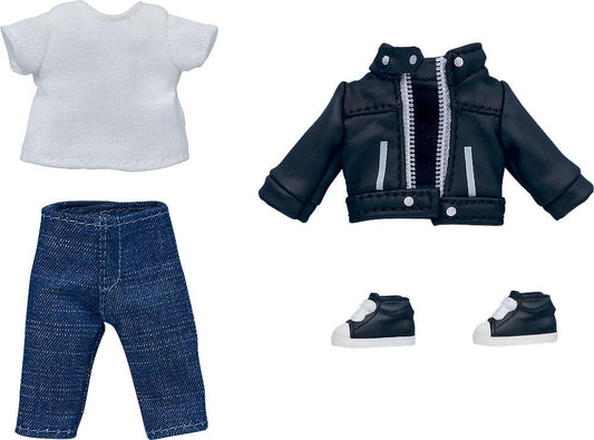 Nendoroid Doll Figures Outfit Set: Leather Jacket (Black)