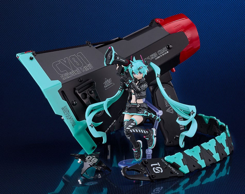 Character Vocal Series 01: Hatsune Miku Plamatea Plastic Model Kit Hatsune Miku: Chuocho Tactical Craft Ver. 15 cm P064927