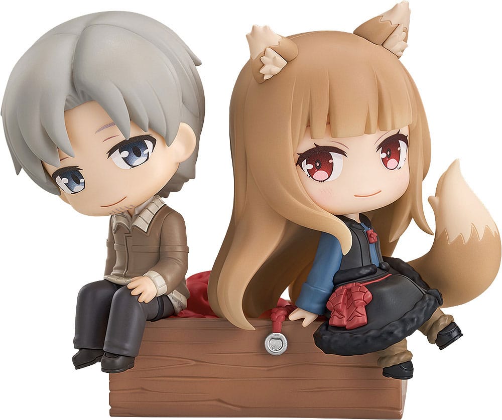 Spice and Wolf: Merchant Meets the Wise Wolf Mini Memory Mini Figure Lawrence & Holo 8 cm P067428