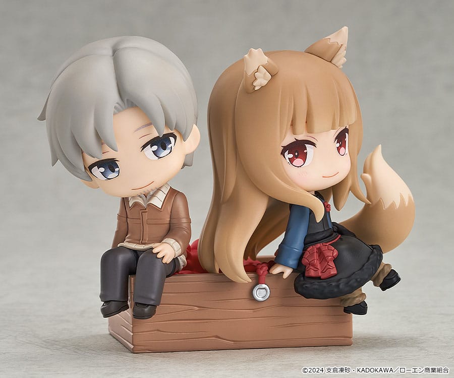 Spice and Wolf: Merchant Meets the Wise Wolf Mini Memory Mini Figure Lawrence & Holo 8 cm P067428