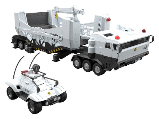 Mobile Police Patlabor Moderoid Plastic Model Kits 1/60 Type 98 Special Command Vehicle & Type 99 Special Labor Carrier (re-run) P073255