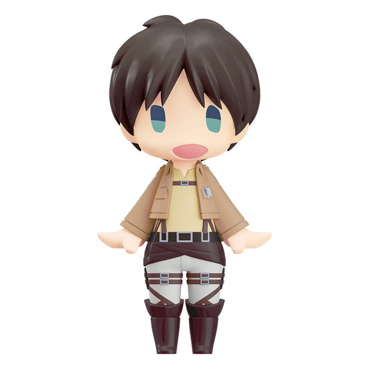 ATTACK ON TITAN HELLO! GOOD SMILE ACTION FIGURE EREN YEAGER 10 CM