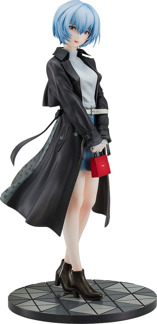 REBUILD OF EVANGELION PVC STATUE 1/7 REI AYANAMI RED ROUGE 25 CM