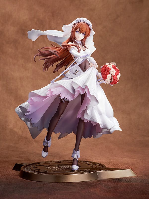 Steins Gate PVC Statue 1/7 Kurisu Makise: Wedding Dress Ver. 26 cm P043032