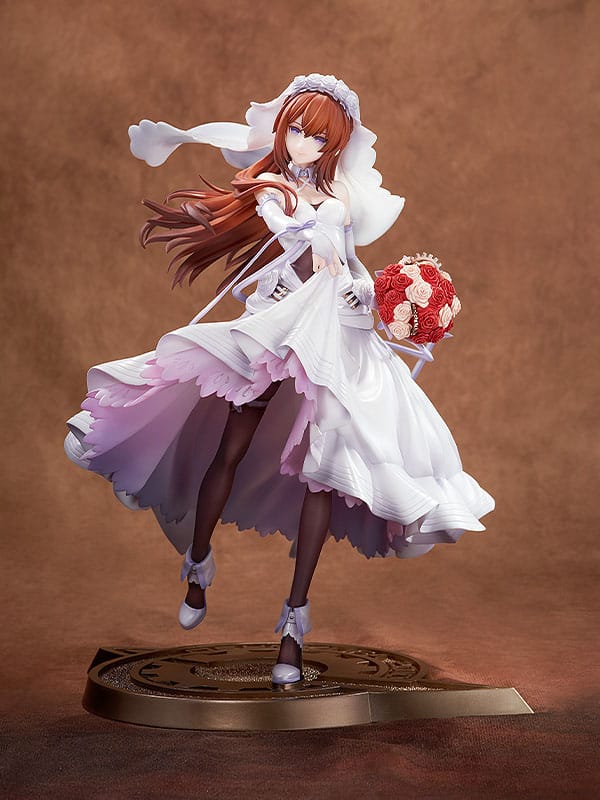 Steins Gate PVC Statue 1/7 Kurisu Makise: Wedding Dress Ver. 26 cm P043032