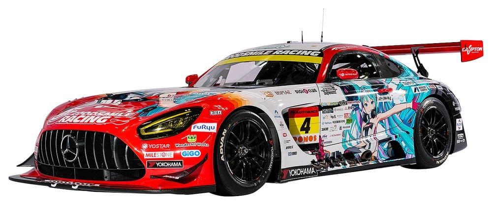 Hatsune Miku Good Smile Vehicle 1/18 AMG 2026 Season Opening Ver. 7 cm P076374