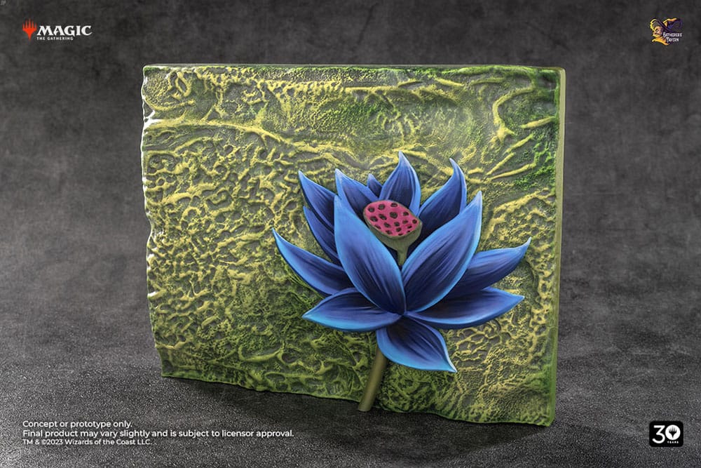 Magic The Gathering Relief Sculpture Black Lotus Previews Exclusive 17 x 15 cm P043063