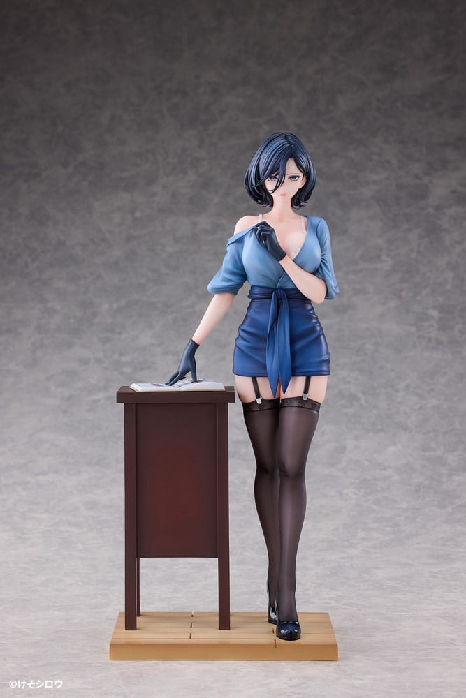 Original Character PVC Statue 1/6 Toutotsu ni Nugidasu Tennen Bijutsu Kyoushi Rumi Illustration by Keso Shirou 28 cm P043070