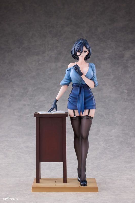 Original Character PVC Statue 1/6 Toutotsu ni Nugidasu Tennen Bijutsu Kyoushi Rumi Illustration by Keso Shirou 28 cm P043070