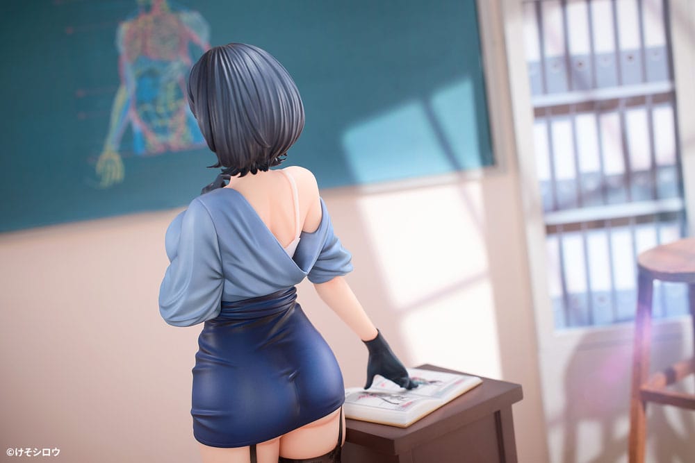Original Character PVC Statue 1/6 Toutotsu ni Nugidasu Tennen Bijutsu Kyoushi Rumi Illustration by Keso Shirou 28 cm P043070