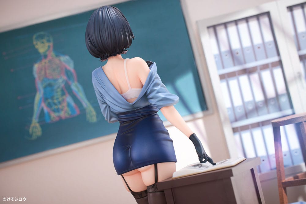 Original Character PVC Statue 1/6 Toutotsu ni Nugidasu Tennen Bijutsu Kyoushi Rumi Illustration by Keso Shirou 28 cm P043070