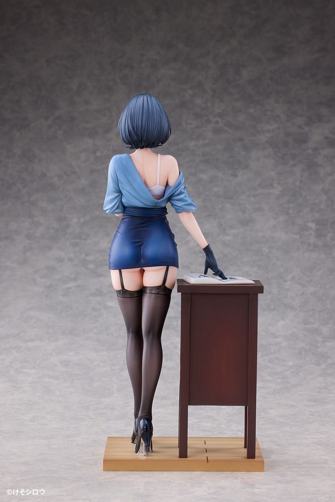 Original Character PVC Statue 1/6 Toutotsu ni Nugidasu Tennen Bijutsu Kyoushi Rumi Illustration by Keso Shirou 28 cm P043070