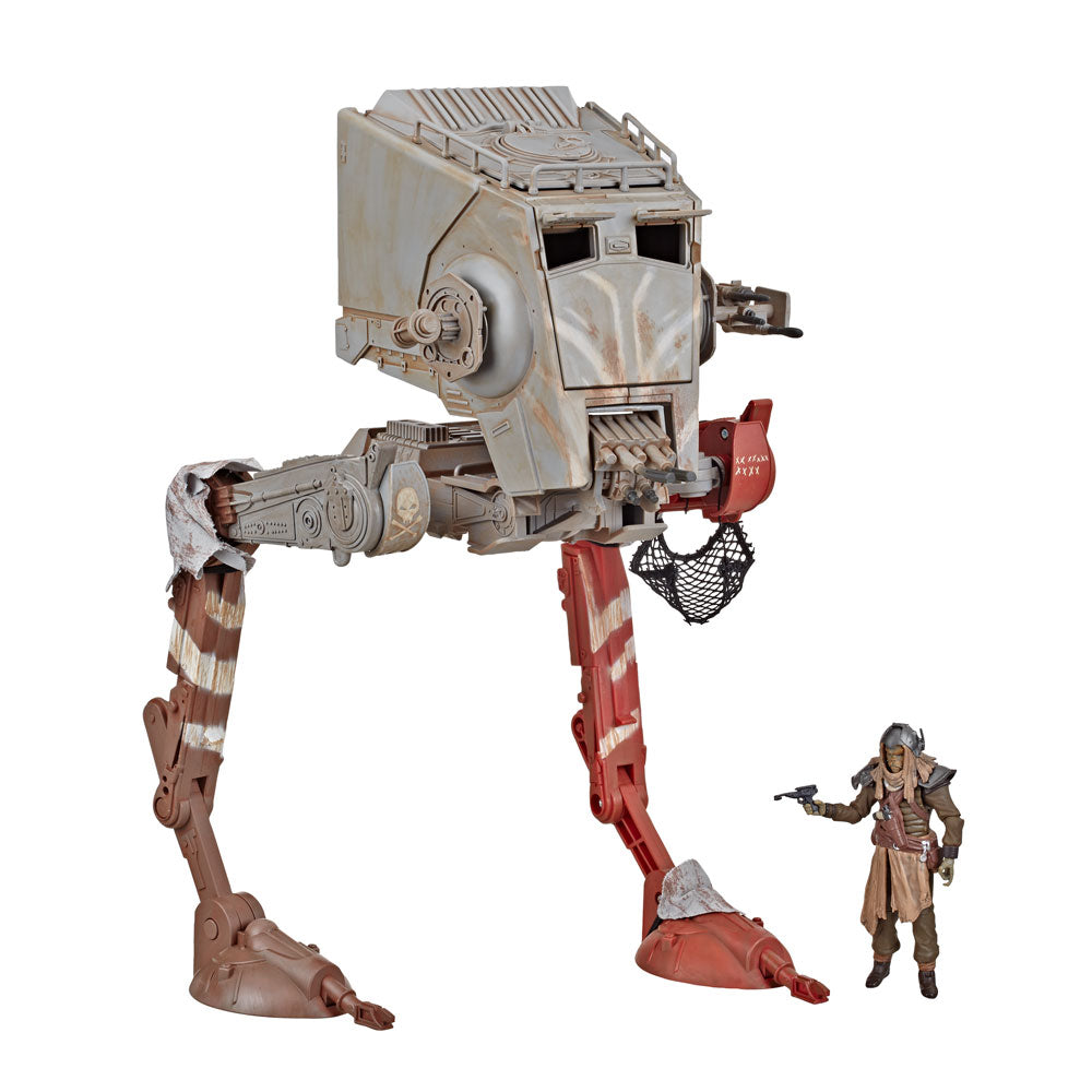 Star Wars The Mandalorian Vintage Collection Vehicle AT-ST Raider & Klatooinian P072008