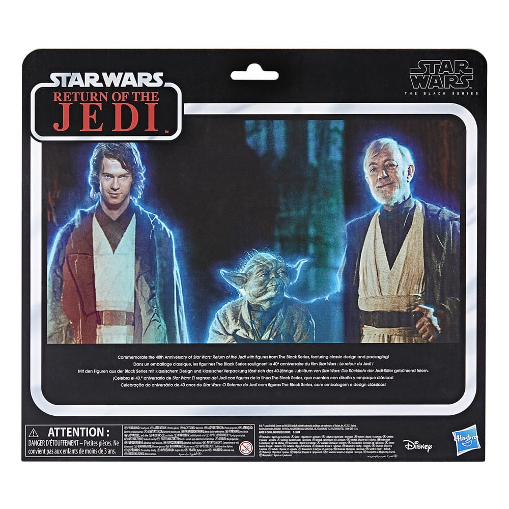 Star Wars Episode VI Black Series Action Figure 3-Pack Force Spirits 15 cm P066700