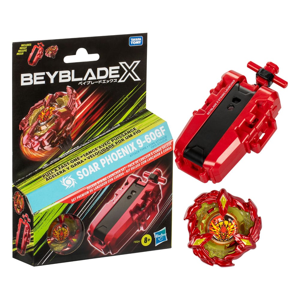 Beyblade X Soar Phoenix Deluxe String Launcher Set P069222