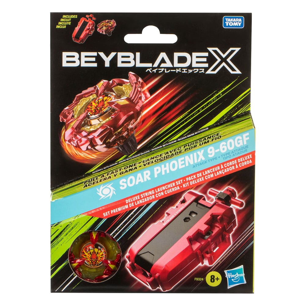 Beyblade X Soar Phoenix Deluxe String Launcher Set P069222