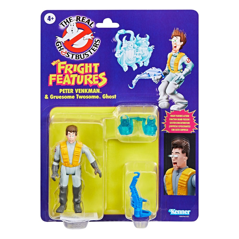 The Real Ghostbusters Kenner Classics Action Figure Peter Venkman & Gruesome Twosome Geist P043339