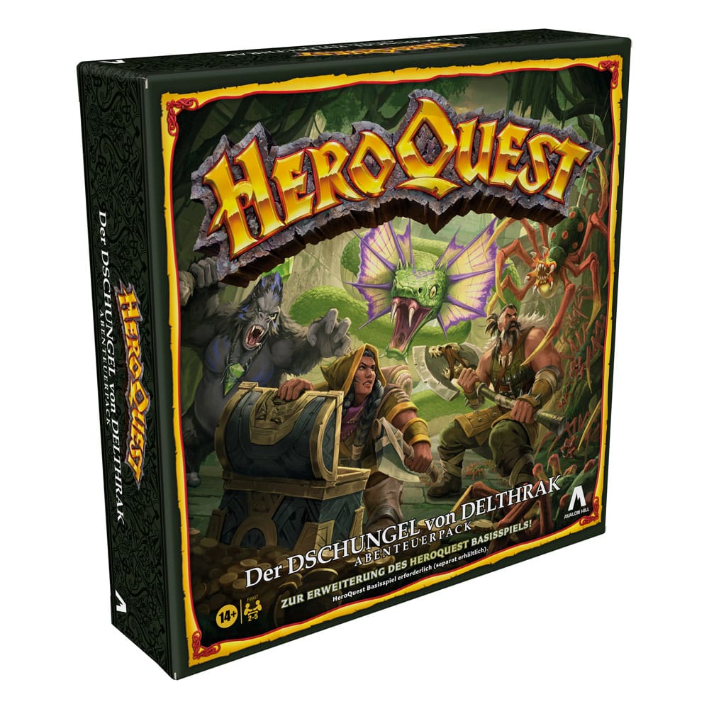 HeroQuest Board Game Expansion Der Dschungel von Delthrak Quest Pack *German Version* P074225