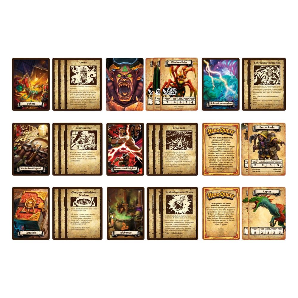 HeroQuest Board Game Expansion Der Dschungel von Delthrak Quest Pack *German Version* P074225