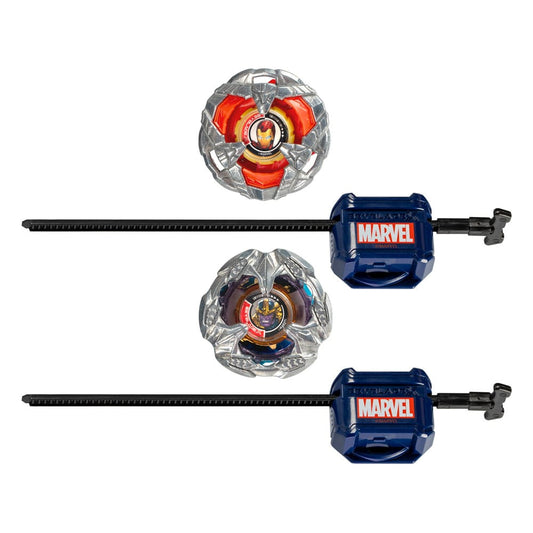 Beyblade X Marvel Collab Iron Man 4-80B vs. Thanos 4-60P P069225