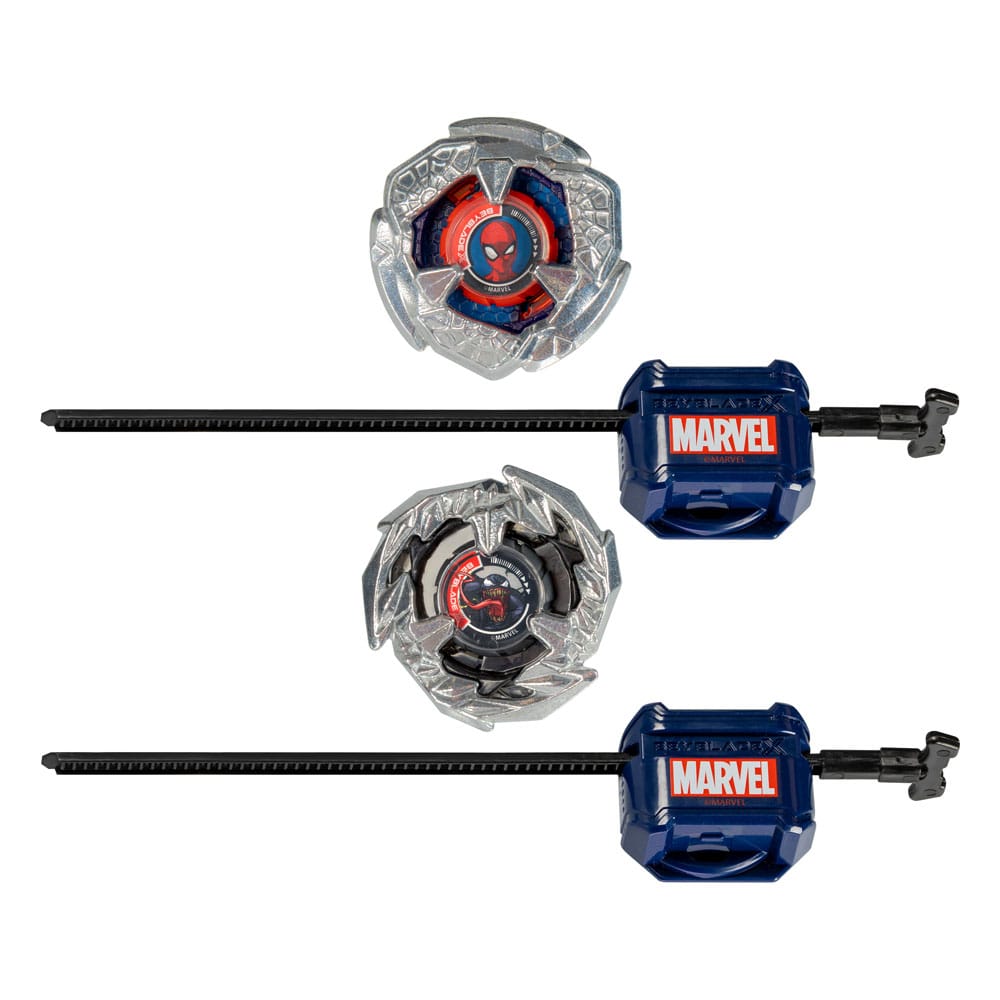 Beyblade X Marvel Collab Spider-Man 3-60F vs. Venom 3-80N P069226