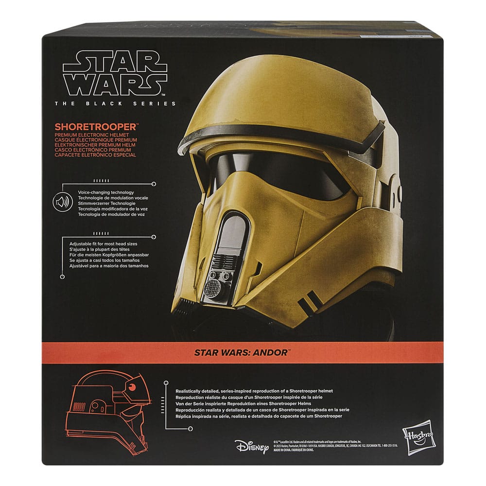 Star Wars: Andor Black Series Electronic Helmet Shoretrooper P043464