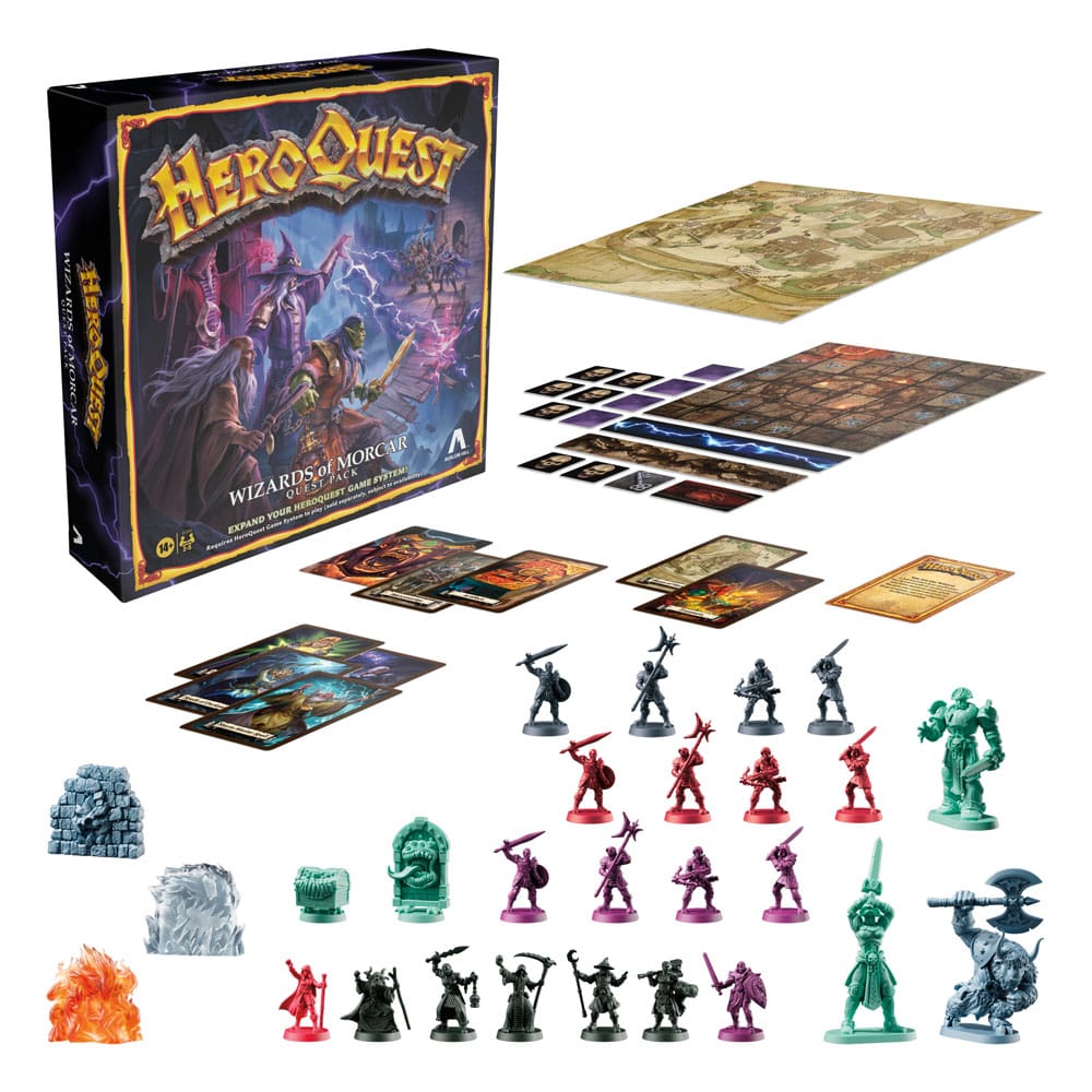 HeroQuest Board Game Expansion Wizards of Morcar Quest Pack *English Version* P066971