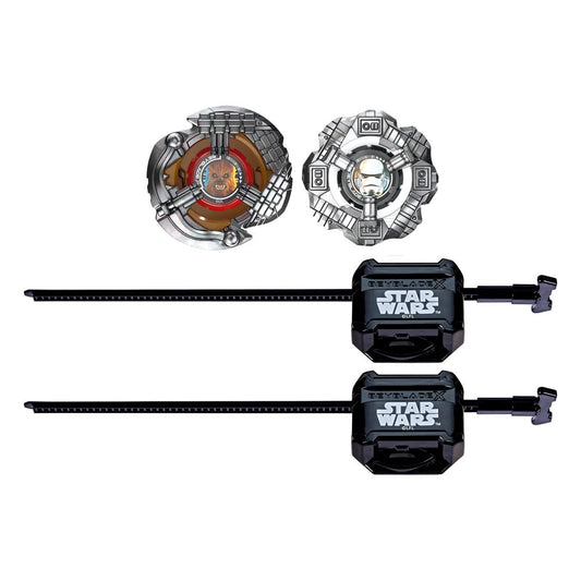 Beyblade X and Star Wars Collab Chewbacca 4-80LF vs. Stormtrooper 5-70B P069235