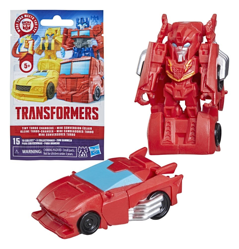 Transformers Mini Action Figures 4 cm Tiny Turbo Changers Blind Box Display (24) P074553