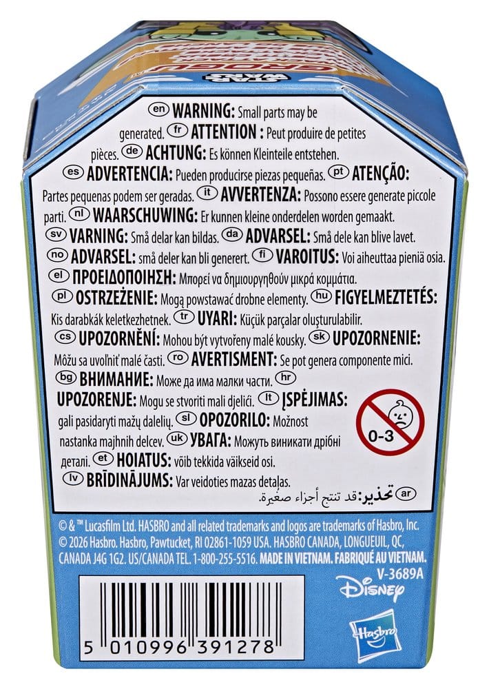 Star Wars Mini Figures 4 cm Grogu Snack Attack Series 1 Blind Box Display (24) P074554