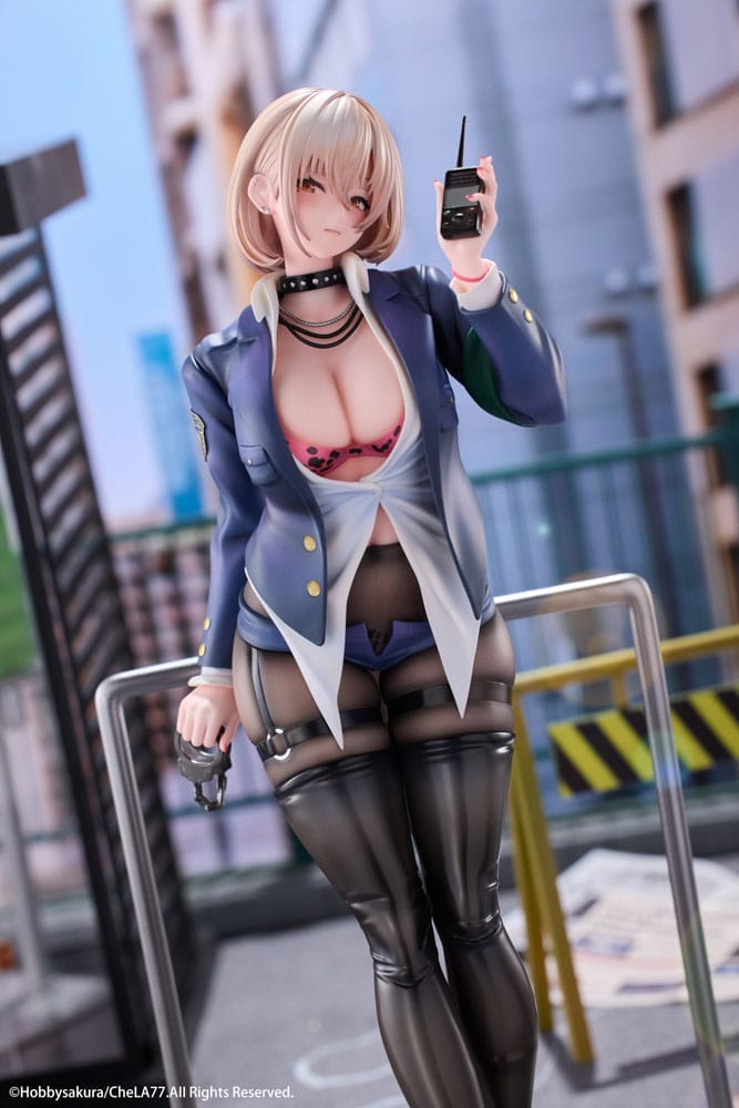 Original IllustrationPVC Statue 1/6 Naughty Police Woman Illustration by CheLA77 27 cm P043700