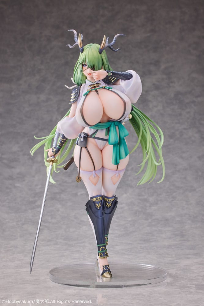 Original Character PVC Statue 1/6 Dokuganryu-chan Illustrated by Mataro Deluxe Edition 30 cm P043719