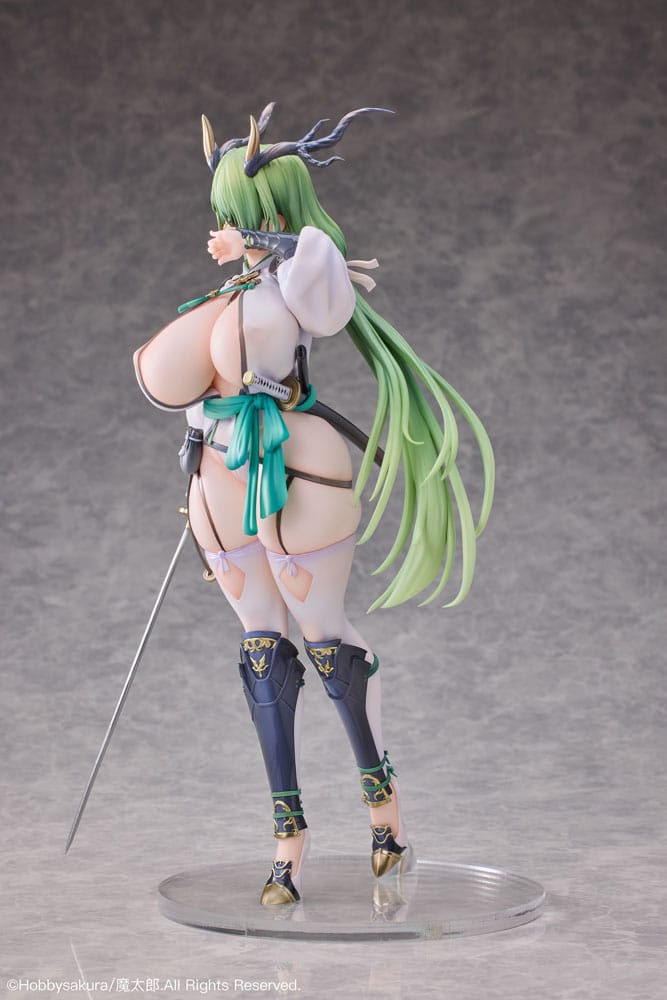 Original Character PVC Statue 1/6 Dokuganryu-chan Illustrated by Mataro Deluxe Edition 30 cm P043719