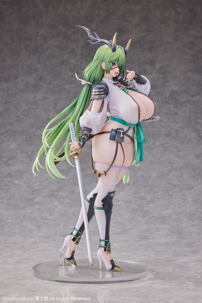 Original Character PVC Statue 1/6 Dokuganryu-chan Illustrated by Mataro Deluxe Edition 30 cm P043719