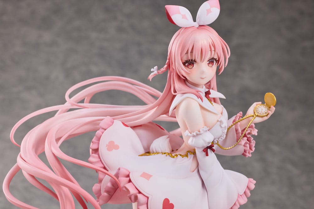 Original Character PVC Statue 1/7 White Rabbit Rosu Wonderland Ver. Illustrated by Rosuuri 29 cm P068498
