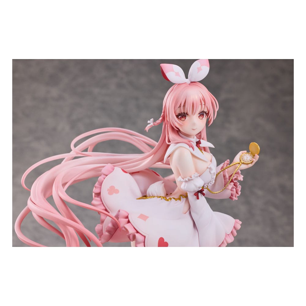 Original Character PVC Statue 1/7 White Rabbit Rosu Wonderland Ver. Illustrated by Rosuuri Deluxe Edition 29 cm P068499