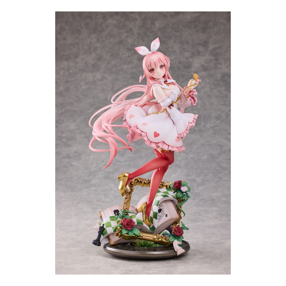 Original Character PVC Statue 1/7 White Rabbit Rosu Wonderland Ver. Illustrated by Rosuuri Deluxe Edition 29 cm P068499