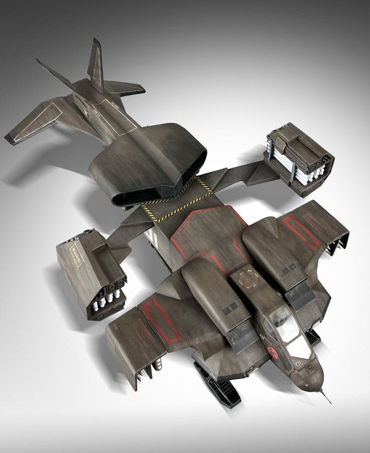 Aliens Replica UD-4 Cheyenne Dropship 61 cm P043755