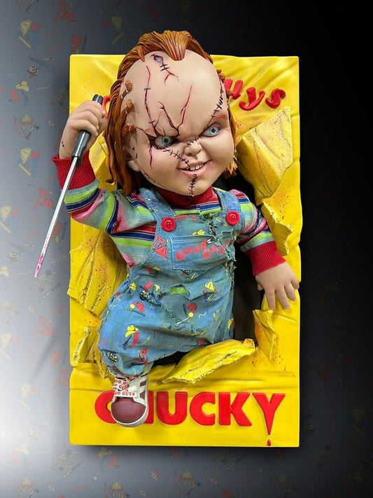 Chucky (Child´s Play) Wall Sculpture 1/1 Bride of Chucky 43 x 46 x 76 cm P072122