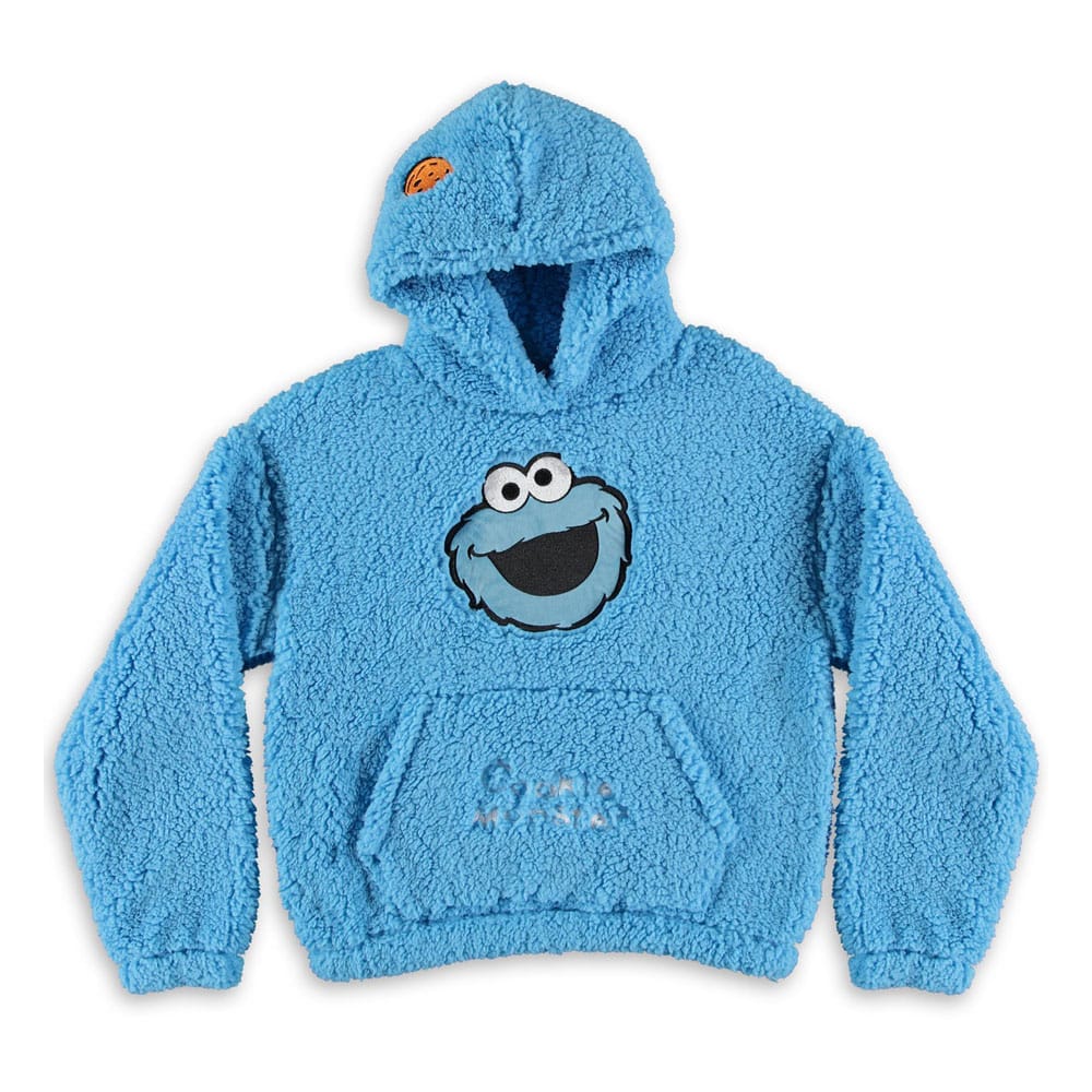 Sesame Street Teddy Hooded Sweater Cookie Monster P043811