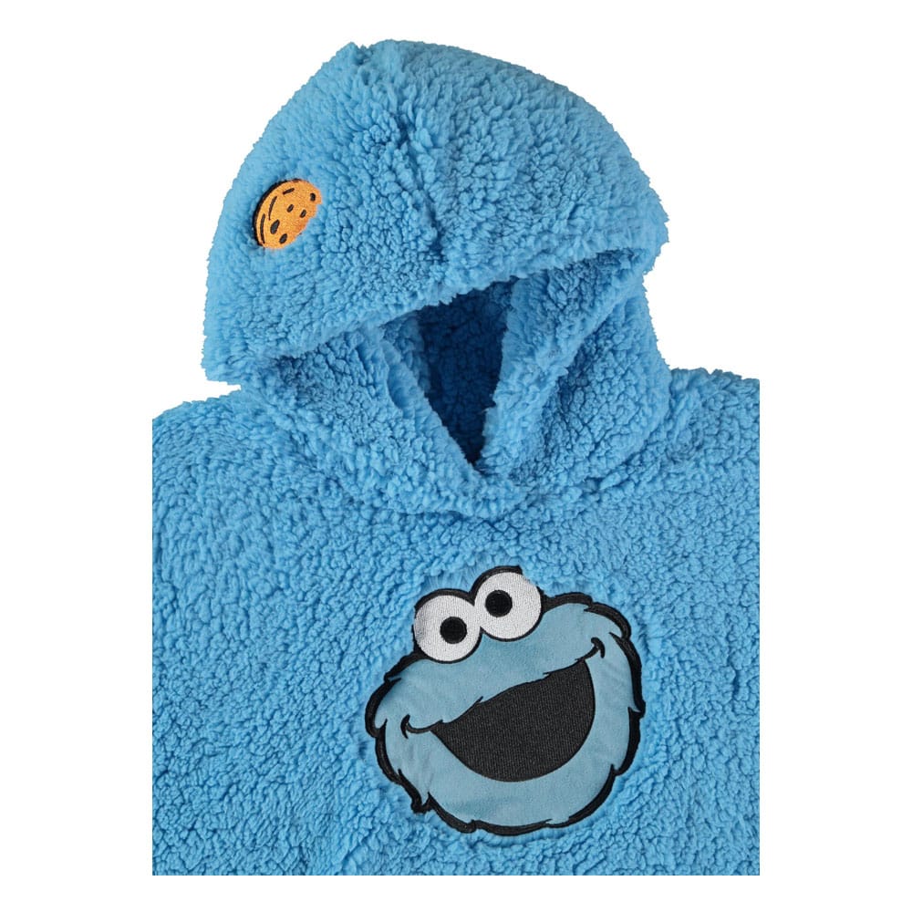 Sesame Street Teddy Hooded Sweater Cookie Monster P043811
