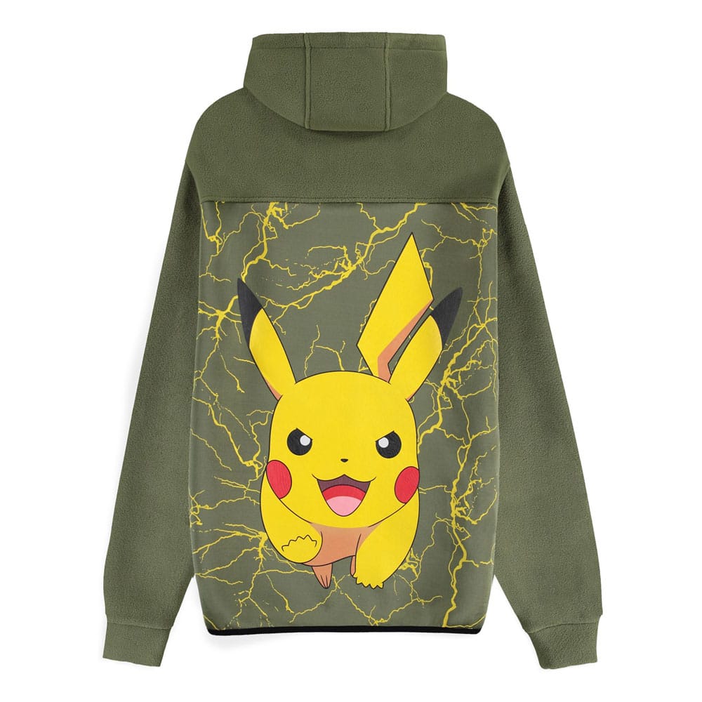 Pokémon Zipper Hoodie Pikachu Size M P043818