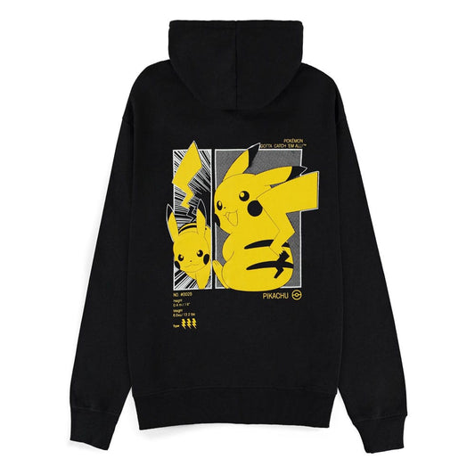 Pokemon Zipper Hoodie Gotta Catch 'em All Pikachu Size S