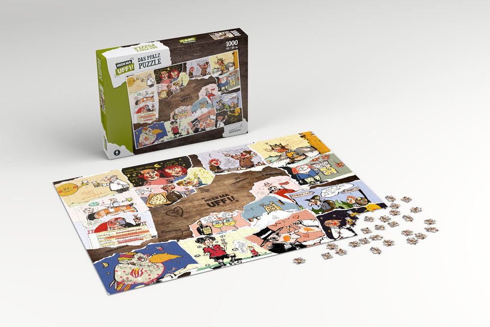 Heer Ma Uff!! - Das Pfalzpuzzle - Jigsaw Puzzle (1000 pieces) P044056