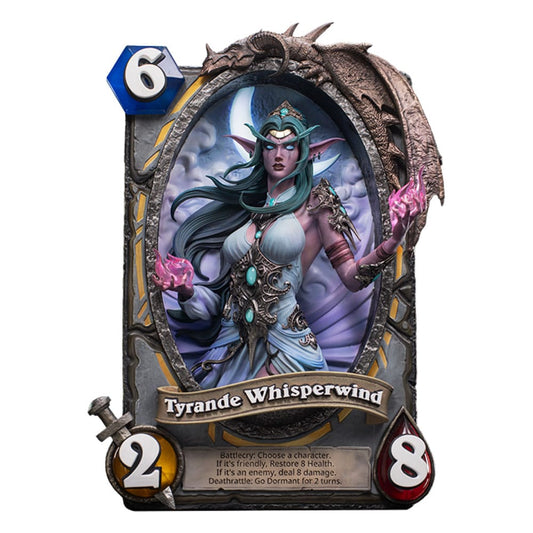 Hearthstone 3D Art Frame Statue Tyrande Whisperwind 31 cm P066245