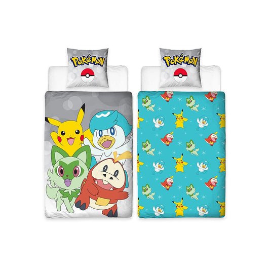 Pokemon bed linen Pokemon light blue 135 x 200 cm P044100